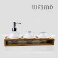 Ensemble de bain en porcelaine (WBC0436A)